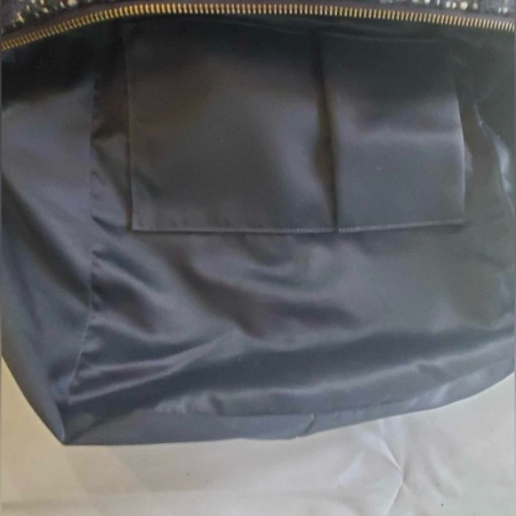 RARE COACH CHELSEA BOUCLE EMERSON TWEED AND WOOL BLEND BAG WITH LEATHER STRAPS - Picture 12 of 13